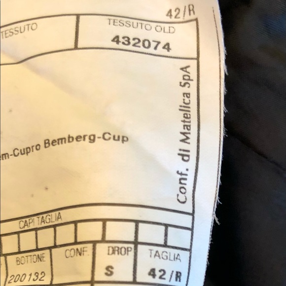 Armani Italian Wool Black Pinstripe Barney’s NYC - Picture 15 of 17